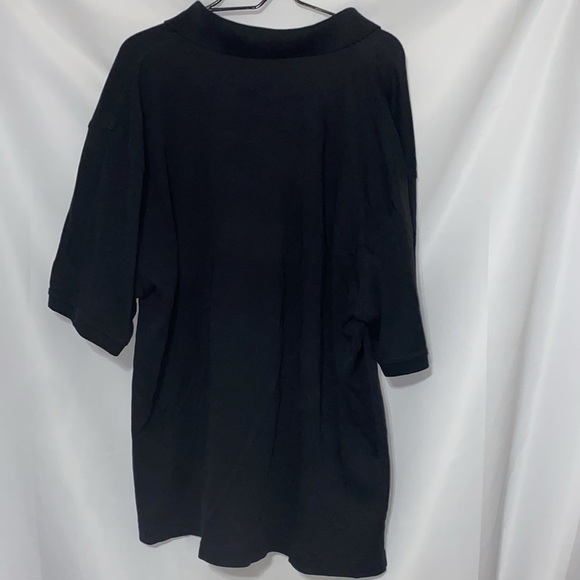 Tommy Hilfiger Black Polo Shirt with Iconic Logo MENS SIZE 3XL CHAMBRAY LINED - Picture 11 of 11
